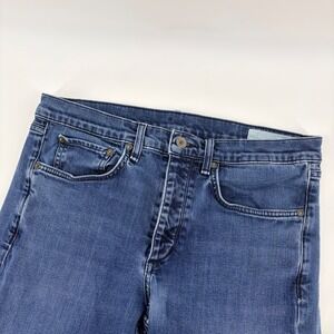 Rag & Bone Fit 2 Slim Jeans Mens 32 Bayview Blue Stretch Denim